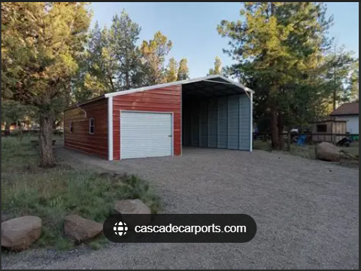 RV Cover with Storage