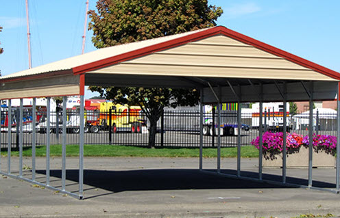 A-frame Carport