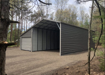 RV Cover with Storage